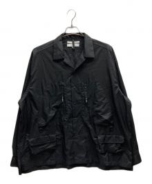 F/CE.（エフシーイー）の古着「15D NYLON RIPSTOP SHIRT」｜ブラック