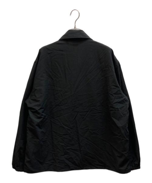 RHYTHR（リズル）RHYTHR (リズル) SUMMER WOOL MIX COACH JACKET - RHY-057 ブラック サイズ:Lの古着・服飾アイテム