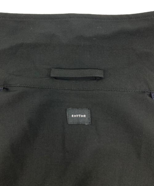 RHYTHR（リズル）RHYTHR (リズル) SUMMER WOOL MIX COACH JACKET - RHY-057 ブラック サイズ:Lの古着・服飾アイテム