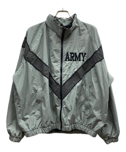 US ARMY（ユーエスアーミー）US ARMY (ユーエスアーミー) トレーニングジャケット グレー サイズ:Sの古着・服飾アイテム