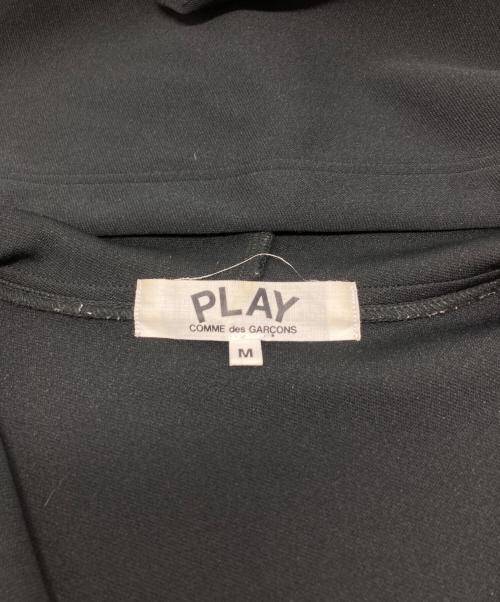 PLAY COMME des GARCONS（プレイコムデギャルソン）PLAY COMME des GARCONS (プレイコムデギャルソン) ジップパーカー / AZ-T171 ブラック サイズ:Mの古着・服飾アイテム
