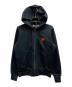 PLAY COMME des GARCONS（プレイコムデギャルソン）の古着「ジップパーカー / AZ-T171」｜ブラック