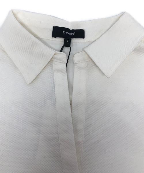 theory（セオリー）theory (セオリー) ノースリーブポロシャツ / 01-3108217 ホワイト サイズ:S 未使用品の古着・服飾アイテム