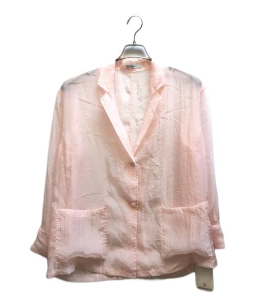 JOURNAL STANDARD（ジャーナルスタンダード）JOURNAL STANDARD (ジャーナルスタンダード) シアーシャツジャケット ピンク サイズ:FREE 未使用品の古着・服飾アイテム