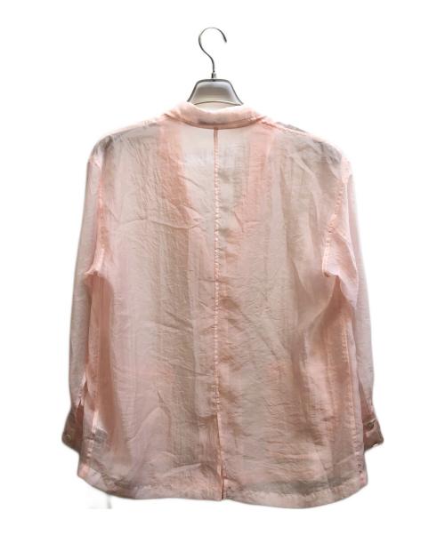 JOURNAL STANDARD（ジャーナルスタンダード）JOURNAL STANDARD (ジャーナルスタンダード) シアーシャツジャケット ピンク サイズ:FREE 未使用品の古着・服飾アイテム