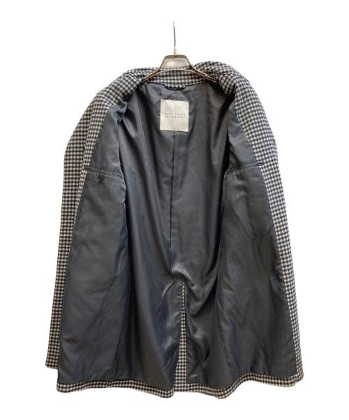 MACKINTOSH PHILOSOPHY（マッキントッシュ フィロソフィー）MACKINTOSH PHILOSOPHY (マッキントッシュ フィロソフィー) ウールコート/H1C15-412-07 グレー×ネイビー サイズ:36の古着・服飾アイテム