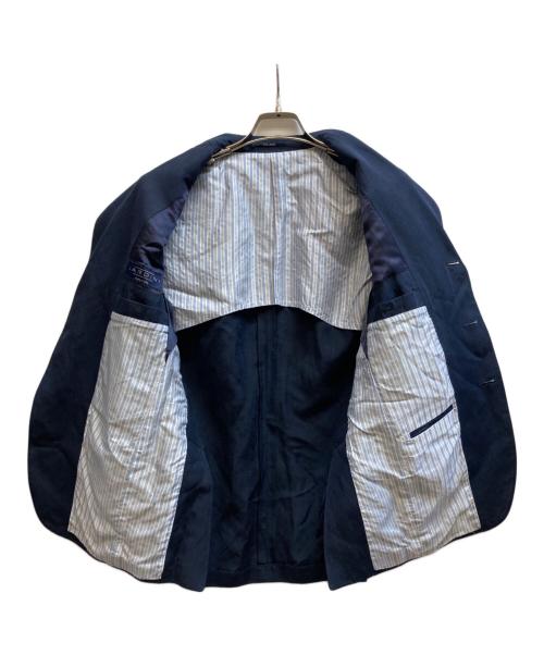 LARDINI（ラルディーニ）LARDINI (ラルディーニ) シルクリネンテーラードジャケット/PK45001EK ネイビー サイズ:44の古着・服飾アイテム