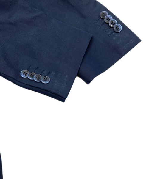 LARDINI（ラルディーニ）LARDINI (ラルディーニ) シルクリネンテーラードジャケット/PK45001EK ネイビー サイズ:44の古着・服飾アイテム