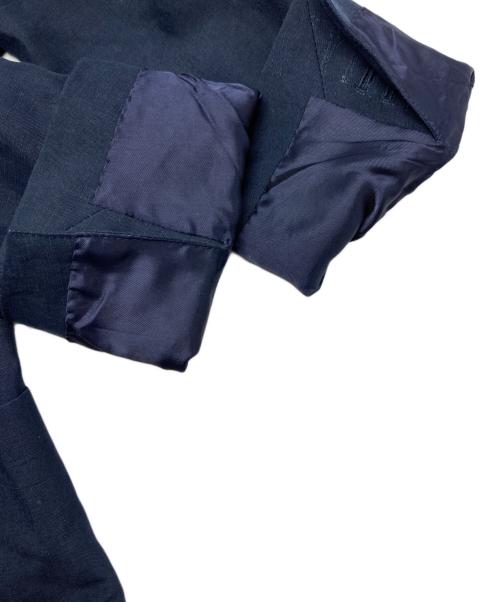 LARDINI（ラルディーニ）LARDINI (ラルディーニ) シルクリネンテーラードジャケット/PK45001EK ネイビー サイズ:44の古着・服飾アイテム