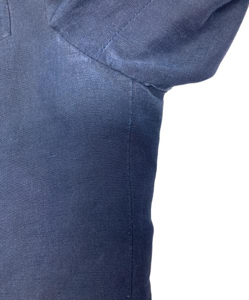 LARDINI（ラルディーニ）LARDINI (ラルディーニ) シルクリネンテーラードジャケット/PK45001EK ネイビー サイズ:44の古着・服飾アイテム