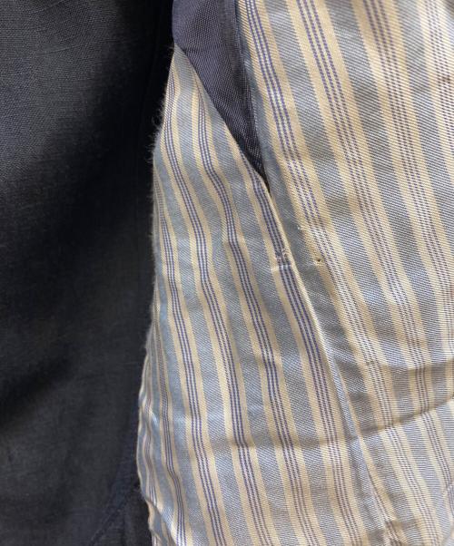 LARDINI（ラルディーニ）LARDINI (ラルディーニ) シルクリネンテーラードジャケット/PK45001EK ネイビー サイズ:44の古着・服飾アイテム