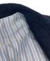 中古・古着 LARDINI (ラルディーニ) シルクリネンテーラードジャケット/PK45001EK ネイビー サイズ:44：16000円