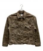 Ksubiスビ）の古着「OH G JACKET CAMO」｜ブラウン