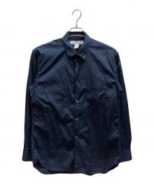 COMME des GARCONS SHIRT（コムデギャルソンシャツ）の古着「Cotton Poplin Shirt」｜ネイビー