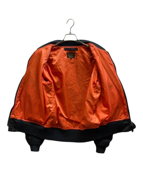 AVIREX（アヴィレックス）AVIREX (アヴィレックス) L-2 CM LOGO フライトジャケット ブラック サイズ:Lの古着・服飾アイテム