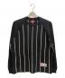 Supreme（シュプリーム）の古着「Stripe Raglan L/S Top」｜ブラック