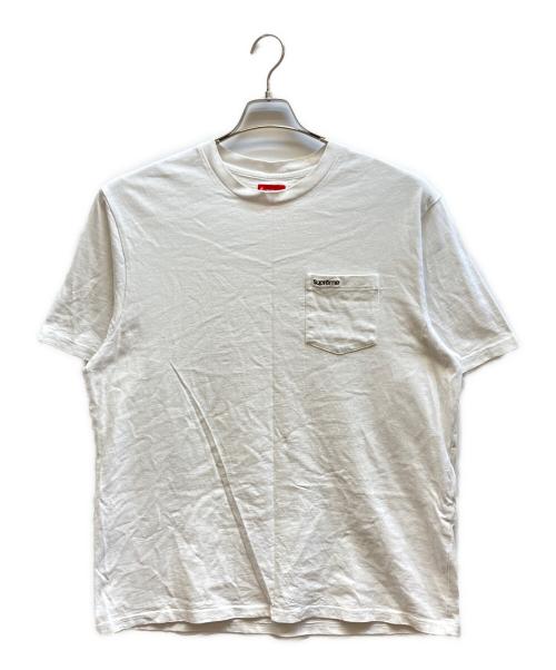 SUPREME（シュプリーム）SUPREME (シュプリーム) Pocket Tee ホワイト サイズ:Lの古着・服飾アイテム