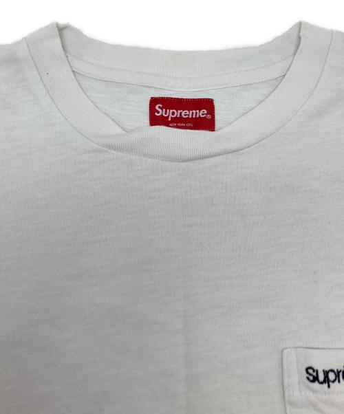 SUPREME（シュプリーム）SUPREME (シュプリーム) Pocket Tee ホワイト サイズ:Lの古着・服飾アイテム
