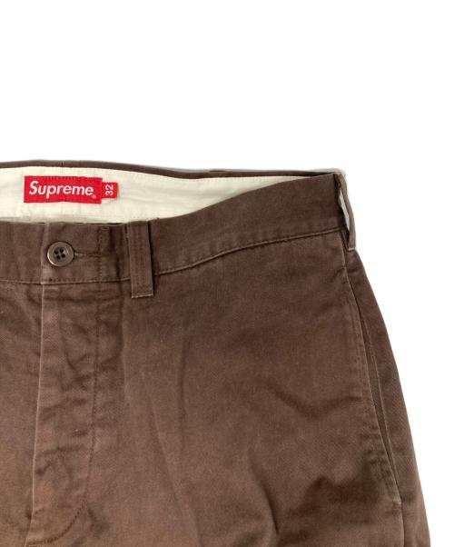 SUPREME（シュプリーム）SUPREME (シュプリーム) Pin Up Chino Pant ブラウン サイズ: 81cm (W32)の古着・服飾アイテム
