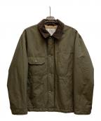 WOOLRICHウールリッチ）の古着「ダスター ワーク ジャケット/WOOU0593」｜オリーブ