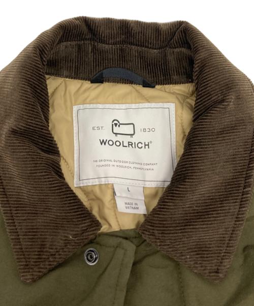 WOOLRICH（ウールリッチ）WOOLRICH (ウールリッチ) ダスター ワーク ジャケット/WOOU0593 オリーブ サイズ:Lの古着・服飾アイテム