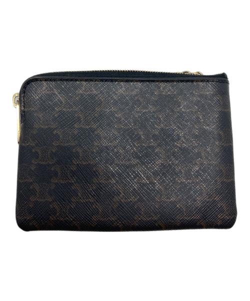 CELINE（セリーヌ）CELINE (セリーヌ) トリオンフ キャンバス コイン＆カードパース/10C662CA2.38NO ブラウン サイズ:₋の古着・服飾アイテム