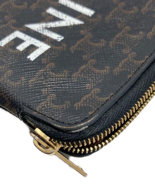 CELINE（セリーヌ）CELINE (セリーヌ) トリオンフ キャンバス コイン＆カードパース/10C662CA2.38NO ブラウン サイズ:₋の古着・服飾アイテム