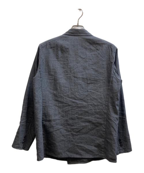 COMOLI（コモリ）COMOLI (コモリ) リネンウールダブルジャケット/I01-01002 グレー サイズ:1の古着・服飾アイテム