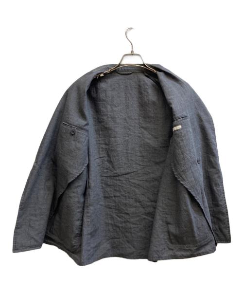 COMOLI（コモリ）COMOLI (コモリ) リネンウールダブルジャケット/I01-01002 グレー サイズ:1の古着・服飾アイテム
