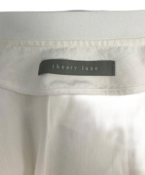 theory luxe（セオリーリュクス）theory luxe (セオリーリュクス) ジップアップブルゾン / 03-3204110 ホワイト サイズ:32の古着・服飾アイテム