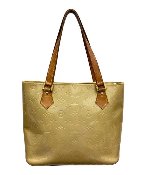 LOUIS VUITTON（ルイ ヴィトン）LOUIS VUITTON (ルイ ヴィトン) トートバッグ/M91121/ヴェルニ/ヒューストン ジョーヌ サイズ:₋の古着・服飾アイテム
