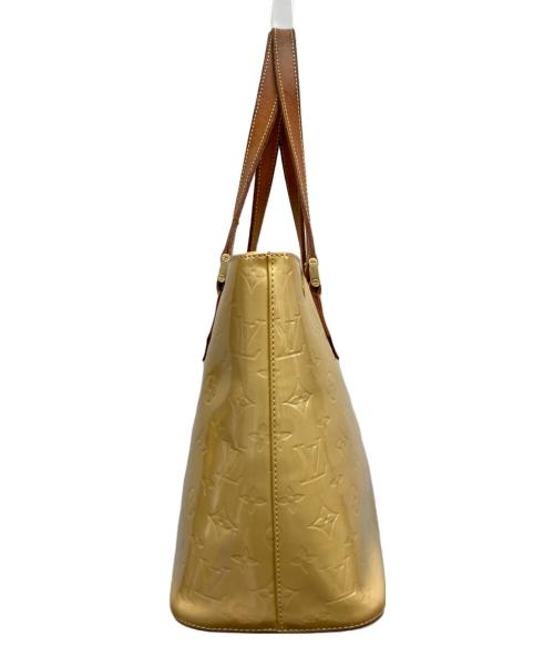 LOUIS VUITTON（ルイ ヴィトン）LOUIS VUITTON (ルイ ヴィトン) トートバッグ/M91121/ヴェルニ/ヒューストン ジョーヌ サイズ:₋の古着・服飾アイテム