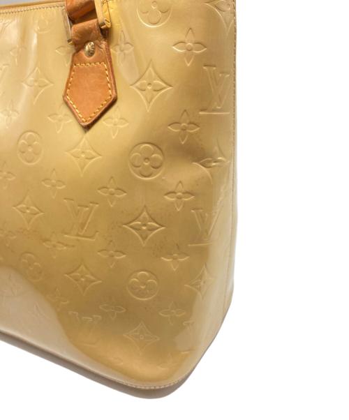 LOUIS VUITTON（ルイ ヴィトン）LOUIS VUITTON (ルイ ヴィトン) トートバッグ/M91121/ヴェルニ/ヒューストン ジョーヌ サイズ:₋の古着・服飾アイテム