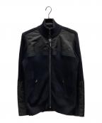 DIESELディーゼル）の古着「ハイネックジップアップジャケット」｜ブラック
