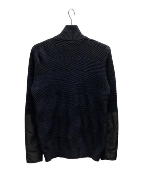 DIESEL（ディーゼル）DIESEL (ディーゼル) ハイネックジップアップジャケット ブラック サイズ:Sの古着・服飾アイテム