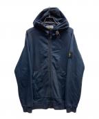 STONE ISLANDストーンアイランド）の古着「コットン ジップアップパーカー/731561150」｜ネイビー