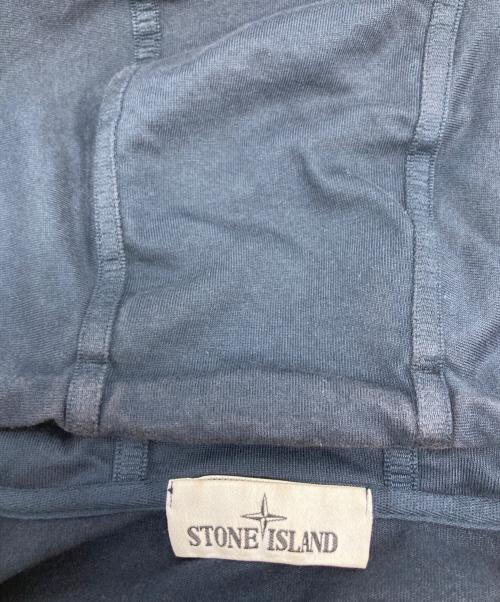 STONE ISLAND（ストーンアイランド）STONE ISLAND (ストーンアイランド) コットン ジップアップパーカー/731561150 ネイビー サイズ:Lの古着・服飾アイテム