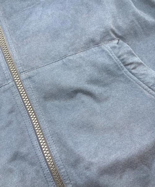 STONE ISLAND（ストーンアイランド）STONE ISLAND (ストーンアイランド) コットン ジップアップパーカー/731561150 ネイビー サイズ:Lの古着・服飾アイテム