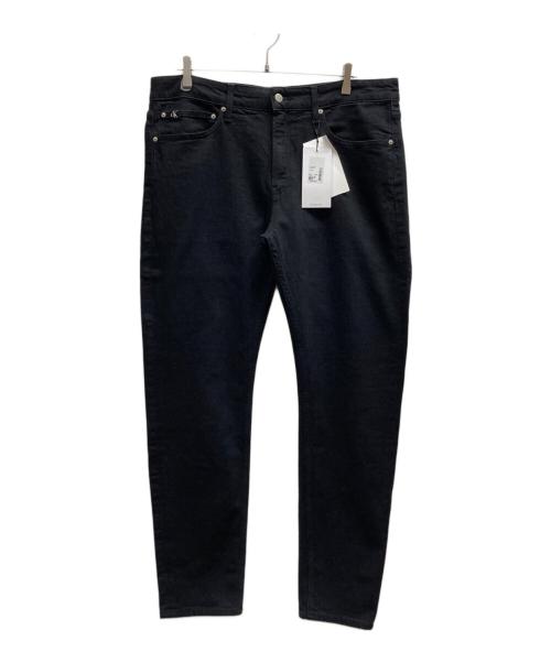 Calvin Klein Jeans（カルバンクラインジーンズ）Calvin Klein Jeans (カルバンクラインジーンズ) デニムパンツ ブラック サイズ:W36 L32 未使用品の古着・服飾アイテム