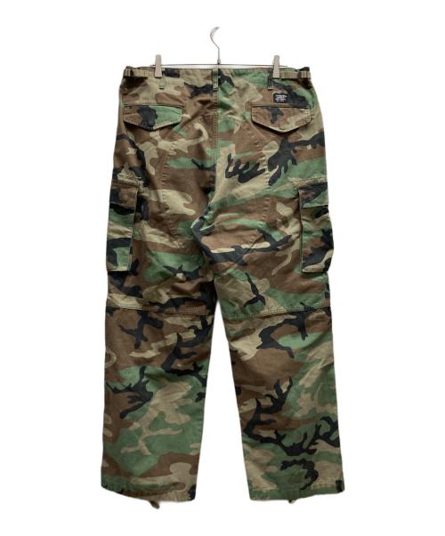 SUPREME（シュプリーム）SUPREME (シュプリーム) Camouflage Cargo Pant グリーン×オリーブ サイズ:W36の古着・服飾アイテム