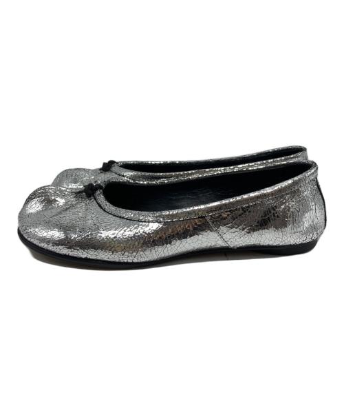 Maison Margiela（メゾンマルジェラ）Maison Margiela (メゾンマルジェラ) タビバレエシューズ/S58WZ0042 シルバー サイズ:35の古着・服飾アイテム