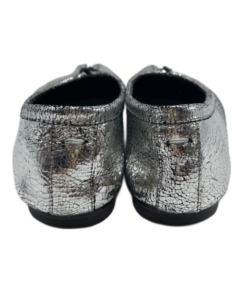 Maison Margiela（メゾンマルジェラ）Maison Margiela (メゾンマルジェラ) タビバレエシューズ/S58WZ0042 シルバー サイズ:35の古着・服飾アイテム