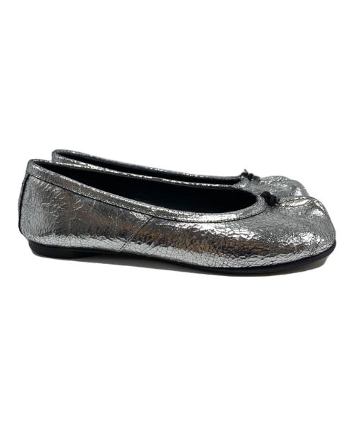 Maison Margiela（メゾンマルジェラ）Maison Margiela (メゾンマルジェラ) タビバレエシューズ/S58WZ0042 シルバー サイズ:35の古着・服飾アイテム