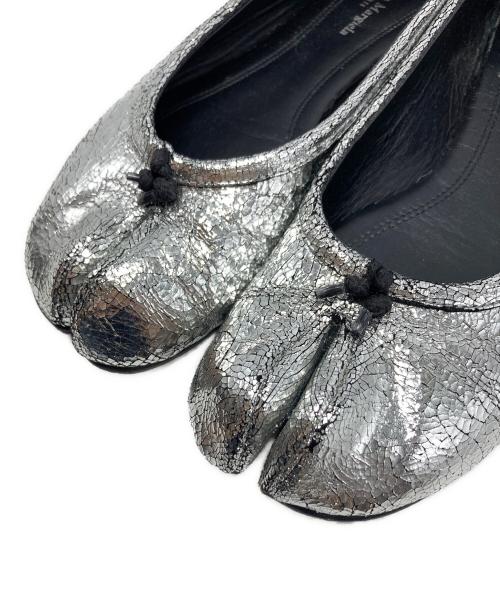 Maison Margiela（メゾンマルジェラ）Maison Margiela (メゾンマルジェラ) タビバレエシューズ/S58WZ0042 シルバー サイズ:35の古着・服飾アイテム