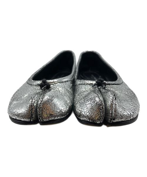Maison Margiela（メゾンマルジェラ）Maison Margiela (メゾンマルジェラ) タビバレエシューズ/S58WZ0042 シルバー サイズ:35の古着・服飾アイテム