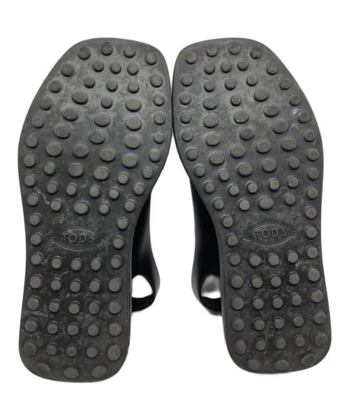 TOD'S（トッズ）TOD'S (トッズ) ダブルバックルサンダル/XXW11K0FH50 ブラック サイズ:34の古着・服飾アイテム