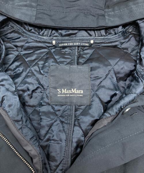 'S Max Mara（エスマックスマーラ）'S Max Mara (エスマックスマーラ) ライナー付ナイロンジャケット ネイビー サイズ:38の古着・服飾アイテム
