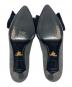 中古・古着 PRADA (プラダ) ポインテッドトゥパンプス グレー サイズ:36：8000円
