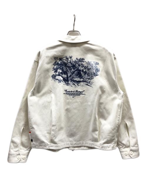 NIKE（ナイキ）NIKE (ナイキ) デニムシフィールド ジャケット ホワイト サイズ:Sの古着・服飾アイテム