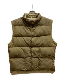 Schott（ショット）の古着「リバーシブルダウンベスト/901DV」｜ベージュ